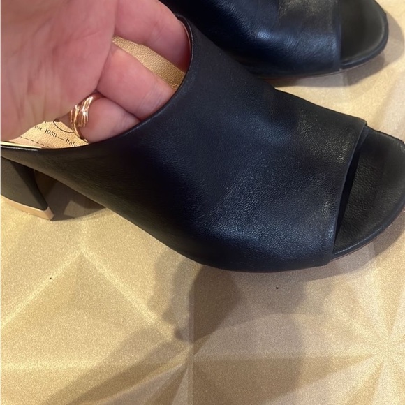 AGL Elegant Black Leather Mules size EU36 - Picture 9 of 9